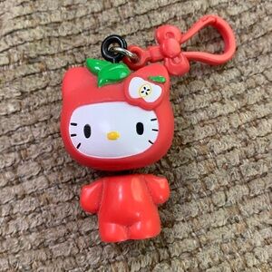 Hello Kitty keychain figurine